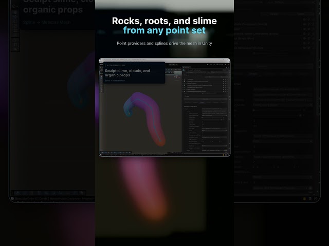 Procedural Metaball Mesh From Any Points in Unity