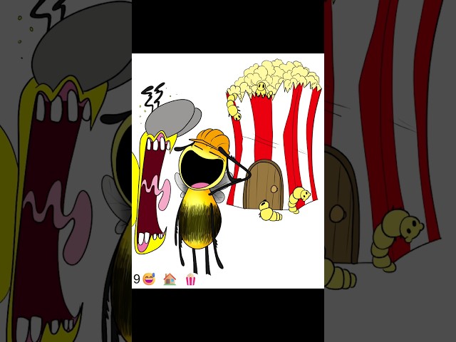 Did a few more character designs out of 3 random emojis- still plan on doing at least 100 #bee