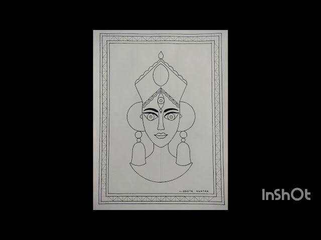 Madhubani Divine Figure Drawing Tutorial: Easy Step-by-Step Guide@geetakwatra699