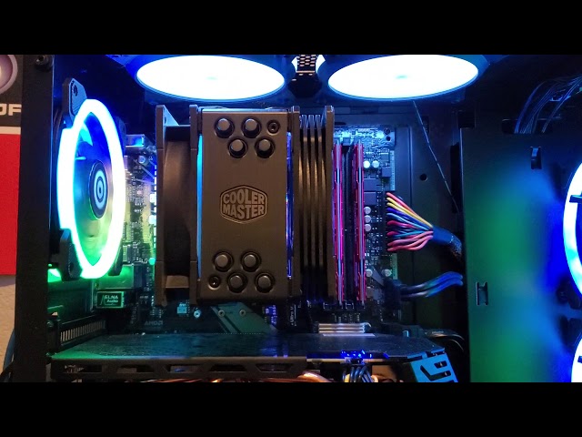 Air Cooling my Ryzen 5 3600 Build with a Cooler Master Hyper 212 RGB Black Black Edition