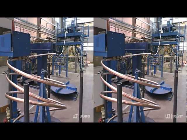 UPCAST upward continuous casting 3D