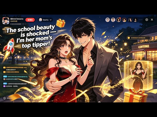 The school beauty is shocked — I’m her mom’s top tipper!#novel #manga