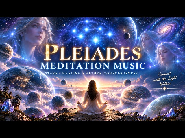 Pleiades Meditation Music | Journey to the Stars & Higher Consciousness | Deep Healing & Inner Peace