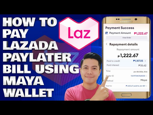 How To Pay Lazada PayLater Bill Using Maya Wallet | Step-by-Step Tutorial 2026
