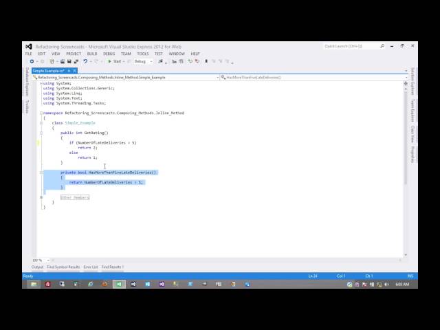 Inline Method