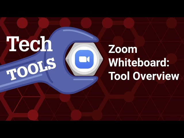 Zoom Whiteboard: Basic Tool Overview