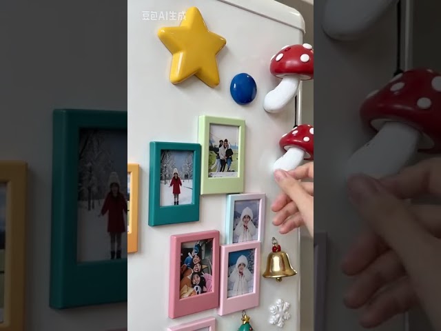10PCS SnapFrame Mini Film Fridge Photo Magnetic Polaroid Photo Frames