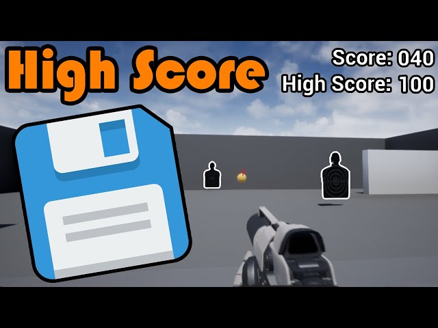Set, Save And Load High Score - Unreal Engine 4 Tutorial