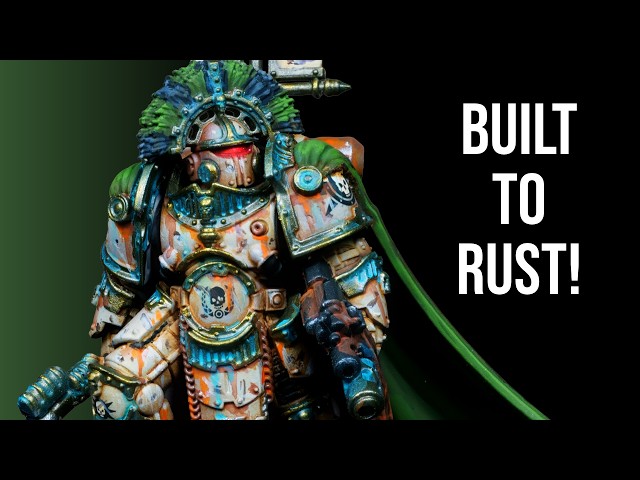How I Paint Death Guard for the Horus Heresy | Weathered and Worn!