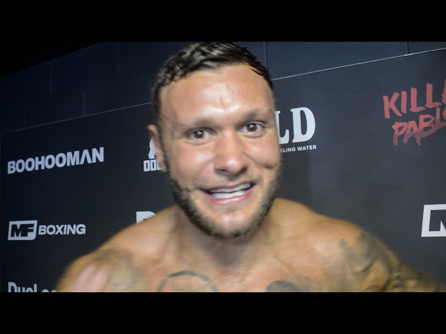 Big Stacks AFTER Jordan McCann TKO: 'I F****D UP HIS EYE!'