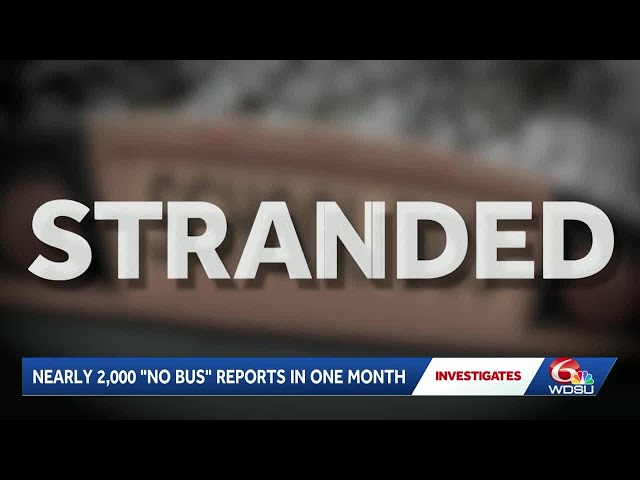Jefferson Parish Schools: Nearly 2,000 "no bus" reports in March