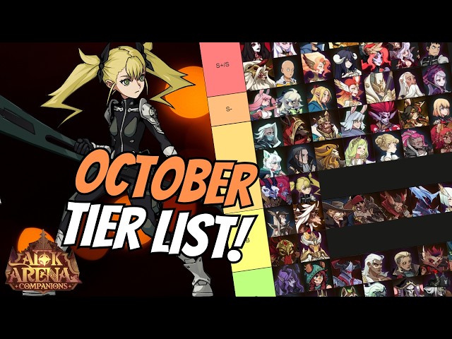 October Tier List | AFK Arena Companions