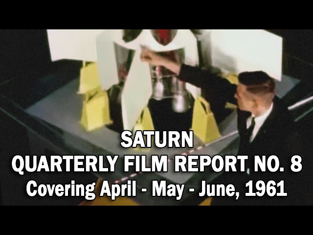 Saturn Quarterly Report 8 (June 1961) - SA-1 Static Tests, RL10 Engine, Launch Pad, KSC, HD, NASA