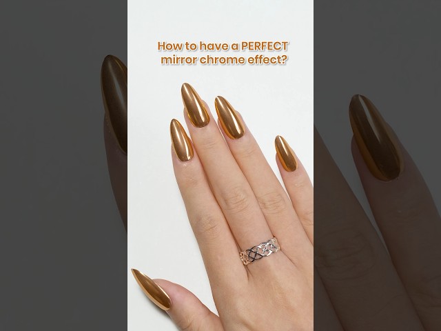 How to have a PERFECT mirror chrome effect?