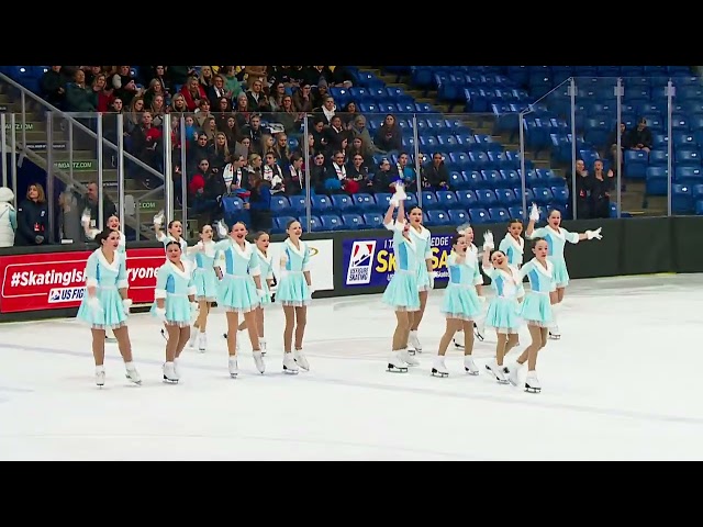 Dazzlers | Preliminary Free Skate | 2026 Midwestern Synchronized Skating Sectional
