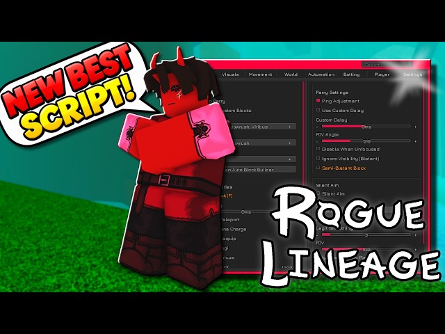 SENTINEL SCRIPT SHOWCASE | ROGUE LINEAGE