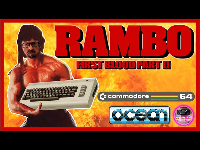Rambo: First Blood Part II (1985) Longplay & Review | Commodore 64