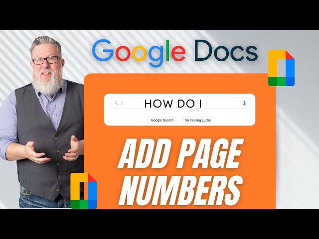 How to Number Pages in Google Docs