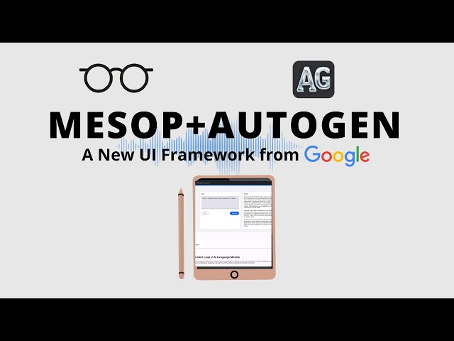 Create a Multi-Agent App with Mesop UI