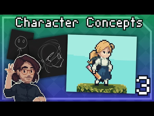 Pixel Art Class - Constructing a Character