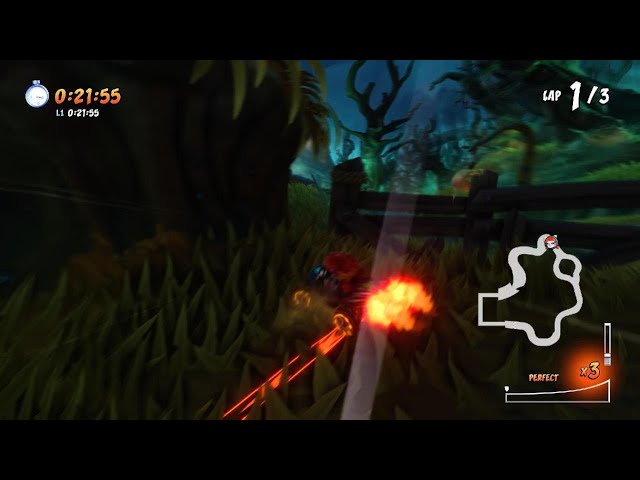 CTR NF Dev Time Trial: Ninas Nightmare
