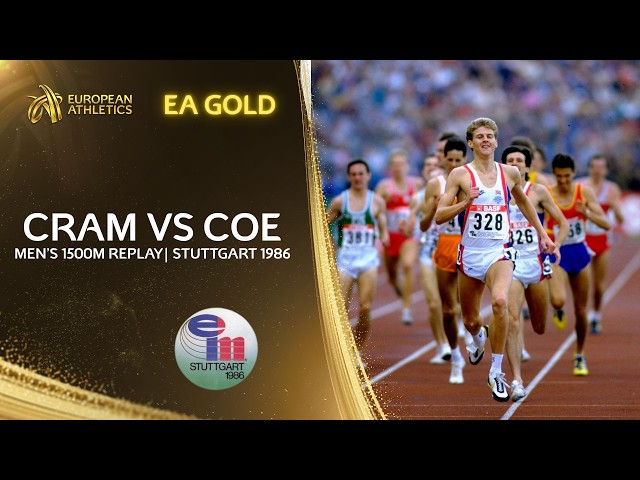 Cram v Coe | The Rematch 😤🇬🇧 1500m European Championships 1986