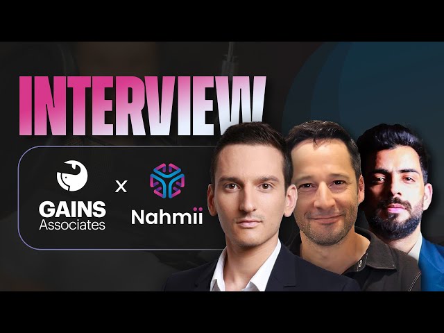 🌐 Nahmii Interview 🌐 Jacobo Toll-Messia - Towqeer Gilkar - Alexandre Raffin from GAINS