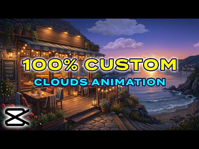 How to Make Animated Lofi Clouds in CapCut