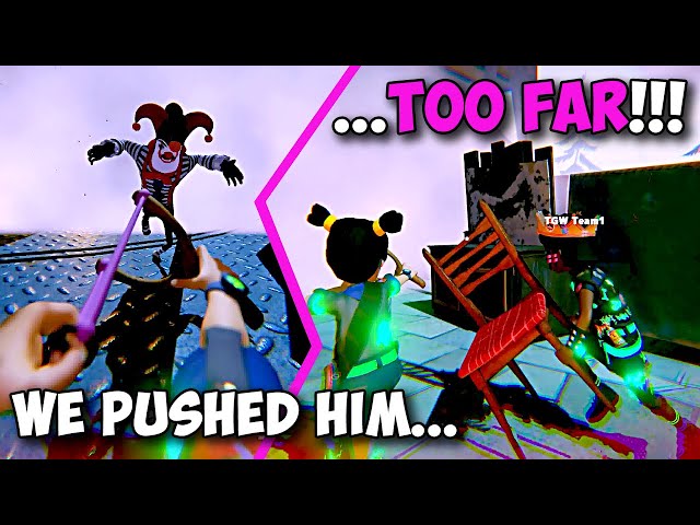 He LOST CONTROL… Scout & Leader Push the Clown Neighbor Too Far 🤡😳