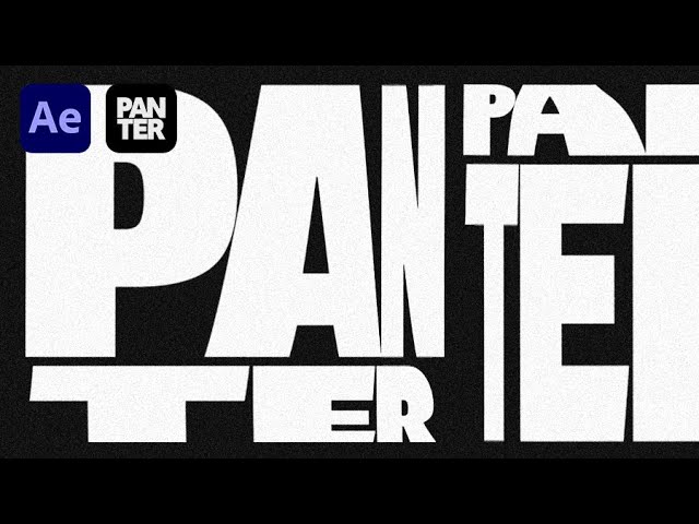 How to Make Kinetic Warp Text Animation in After Effects