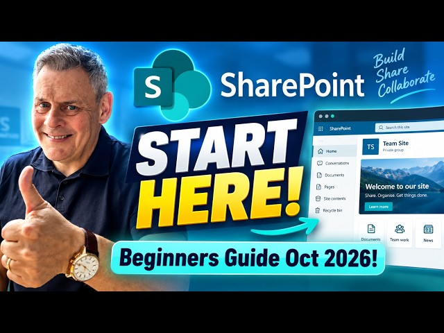 New to SharePoint? Start Here! – Beginner’s Guide 2026