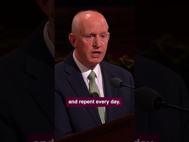 Discipleship isn’t a one-time event—it’s a daily practice. 🛠️ 🤍  #GeneralConference2026