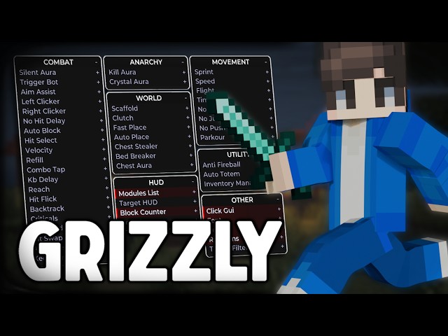 NEW Minecraft Java 26.1.2 Hacked Client | Grizzly Download