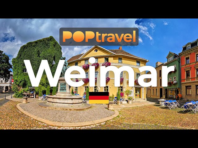 709 WEIMAR, Germany 🇩🇪 - 4K 60fps (UHD)