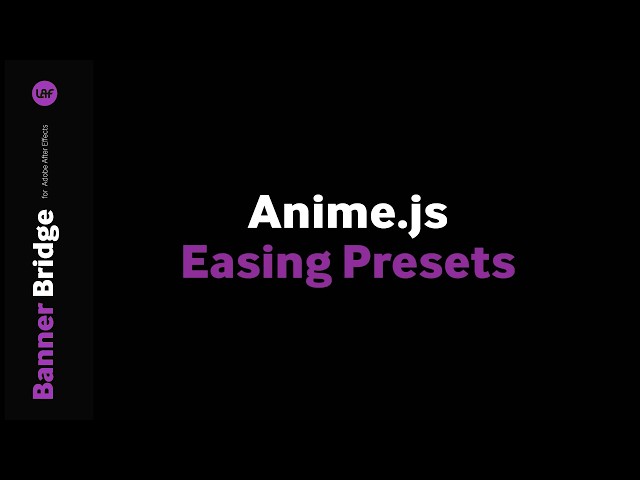 AE Banner Bridge Tutorial | Anime Sets
