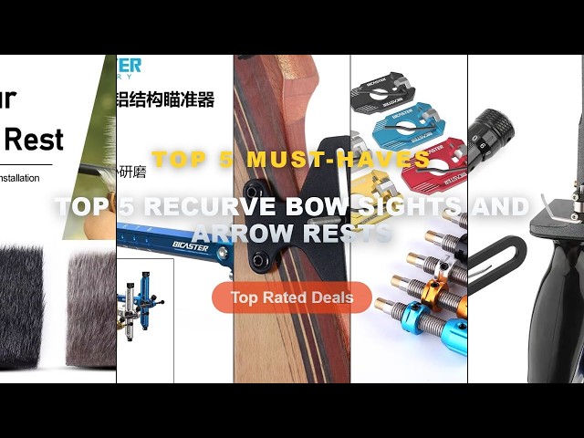 Don't Buy Top 5 Recurve Bow Sights And Arrow Rests Before Watching This! - Magnetic Arrow Rest Alumi