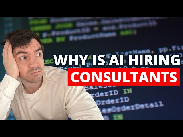 If AI Can Replace Workers, Why Is It Hiring Consultants?