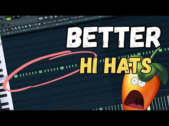 How to Make Better Hi Hats Rolls | FL Studio