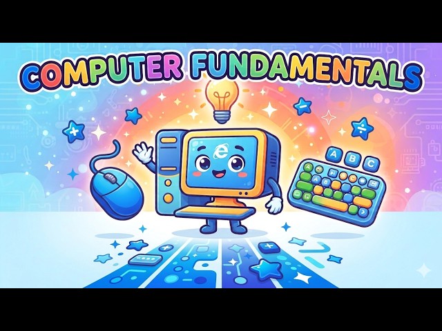 Introduction to Computer Fundamentals | Learn Computer Parts and Function |Computer Basics for Kids