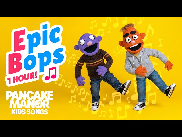 1 HOUR of Fun Songs for Kids in English! | Pancake Manor