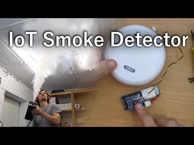Smoke Detector HACK! (sends SMS now)