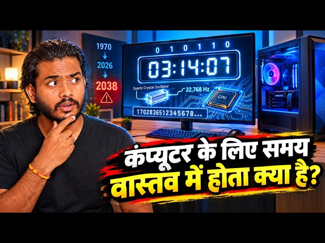 Computer Does NOT Understand Time! ⏱️ | How Computers Count Time & Y2038 Bug