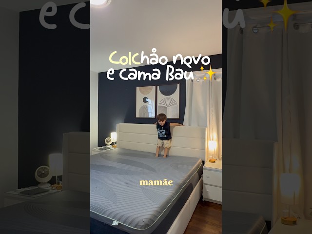 Compramos cama nova e colchão novo.