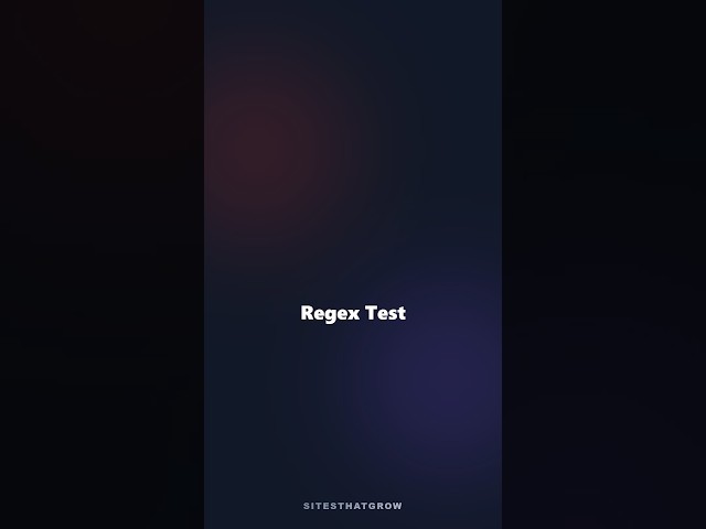 Regex Test - Ruby vs Kotlin