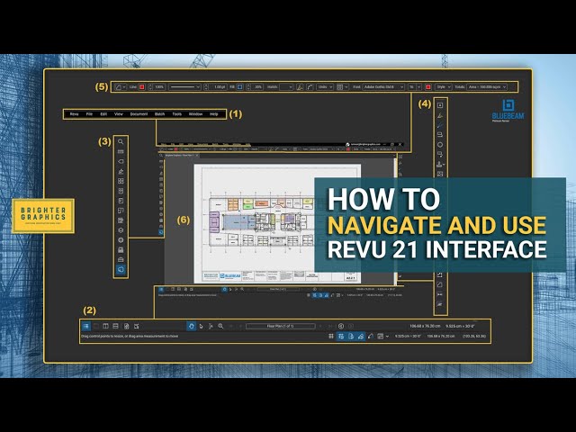 How to Navigate and Use Bluebeam Revu 21 Interface | Understanding Revu Interface