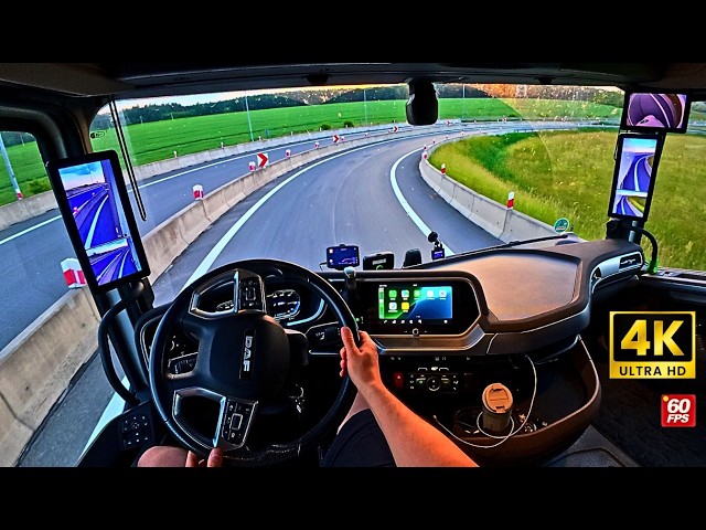 My Last Trip in This Truck: Base in NL to Germany POV (Part 1) 4K 60 fps Nikotimer across Europe