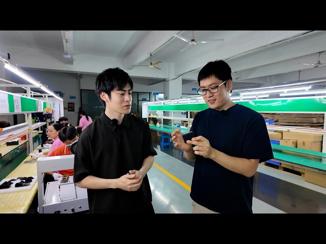 I went to a factory in China to prototype our "Made in Japan" charger [CIO "Made in Japan" Charge...