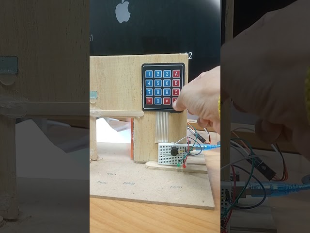 keypad countdown open servo