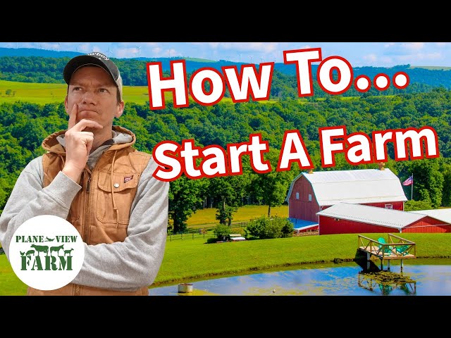 How To Start A Farm From Scratch