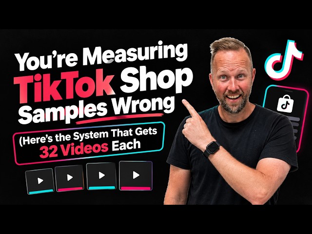 How We Got Creators To Post 32 Videos From One Sample On Tiktok Shop